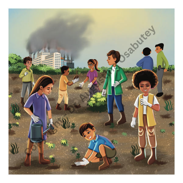 The Air Keepers - Hardcover, A Little Guardians Series, Children's Storybook, Ages 0 to 12, Teamwork, Clean Air, Environmental Sustainability, Children's Book, Activity Section