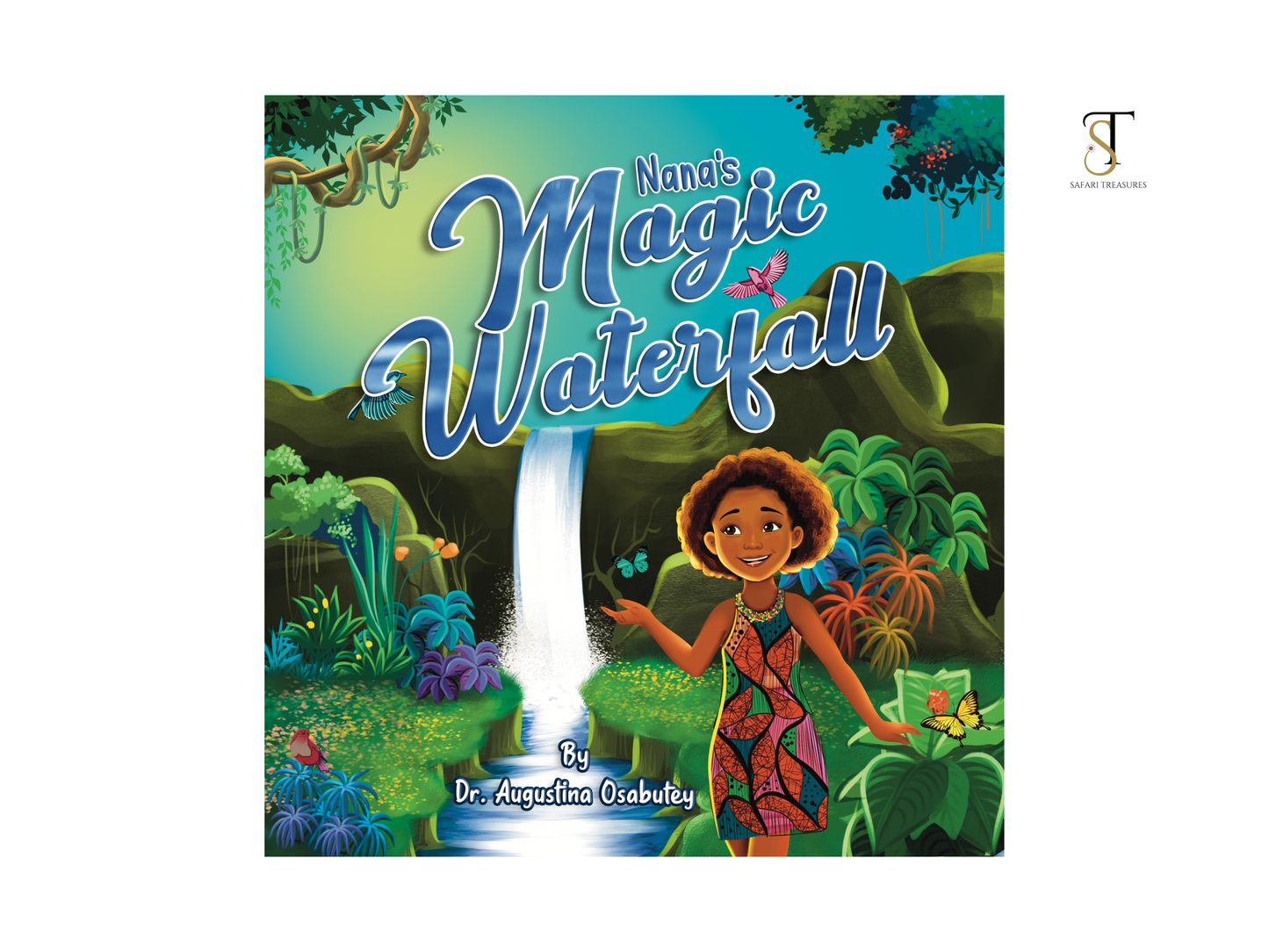Nana's Magic Waterfall - Paper back, Children's Story Book, Ages 0 to 12, Teamwork, Clean water, Environmental Sustainability, Children's Book