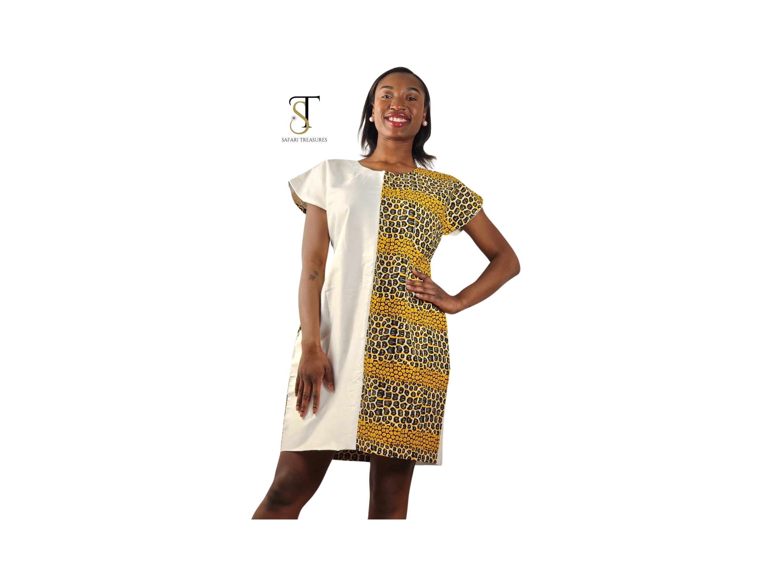 Women Straight Dresses Safari Treasures