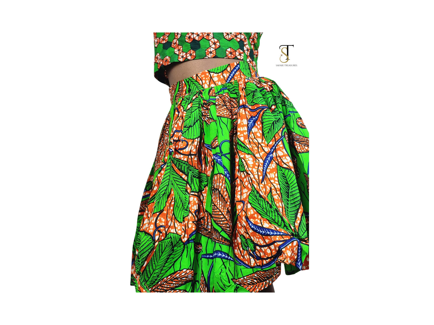 Kojoba Women's African Print Skirt